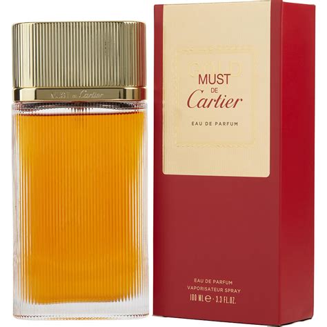 must cartier gold|must de cartier perfume refill.